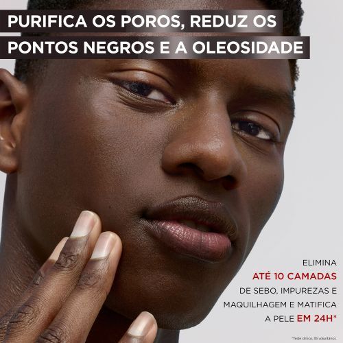Pure Active Gel de Limpeza de Rosto com Carvão Pele com Tendência Acneica